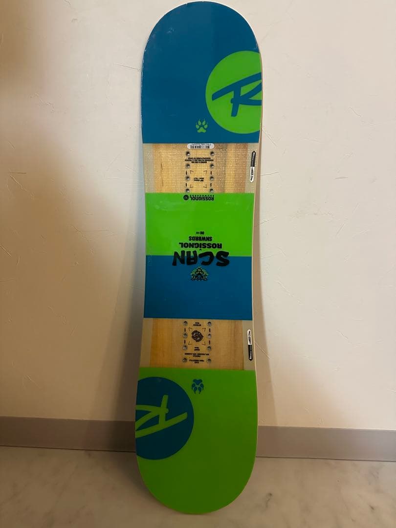 キッズ　スノーボード　3点セット　80cm ロシニョール　キスマーク17cm