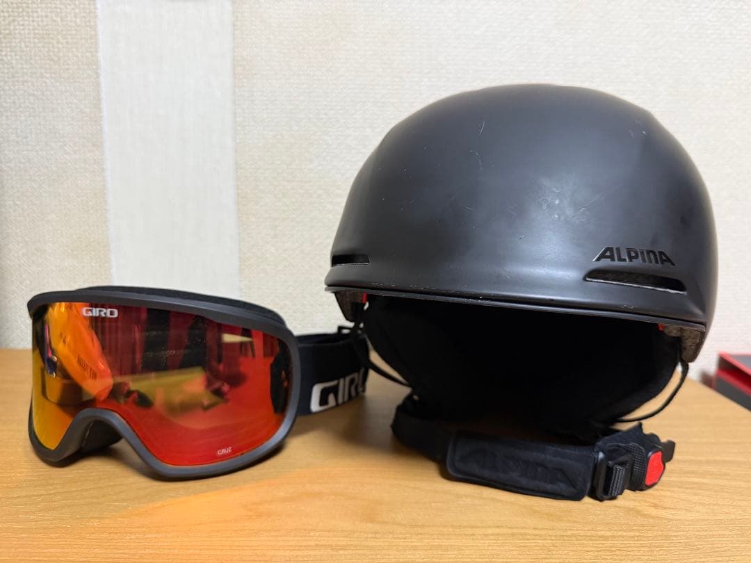 アルピナ ALPINA KROON MIPS 55-59cm＋giro cruz