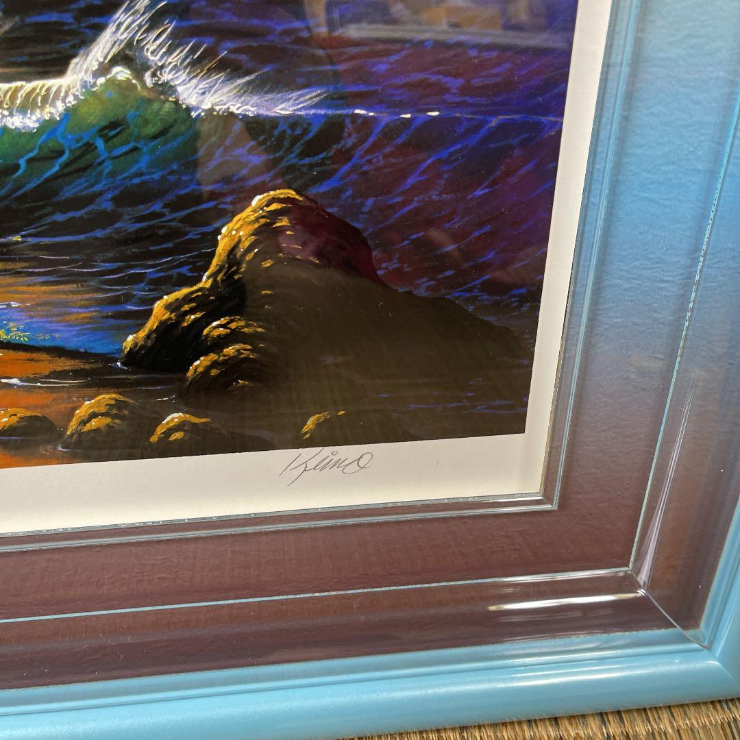 キモ　ハワイアンゴールド　リトグラフ