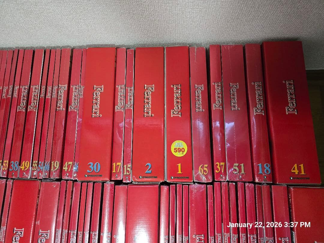 Ferrari F2004 エンジンラジコンカー 67巻セット バラ売り不可