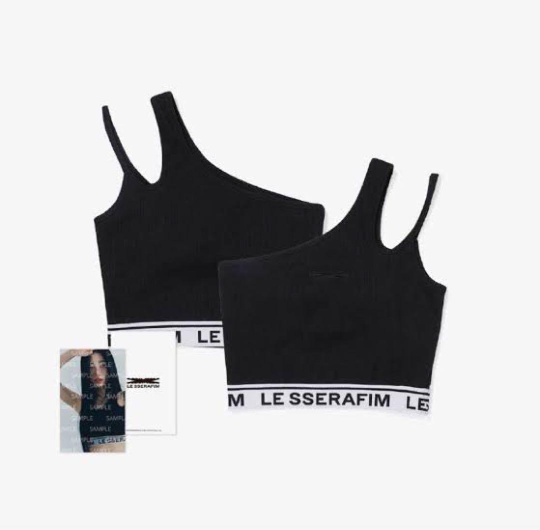 LE SSERAFIM ワンショルダーブラトップ