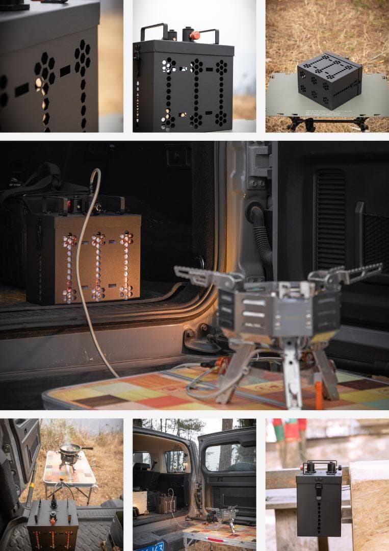 CB缶 ガスステーション 6缶式 簡易ガス供給器 ガスユニット