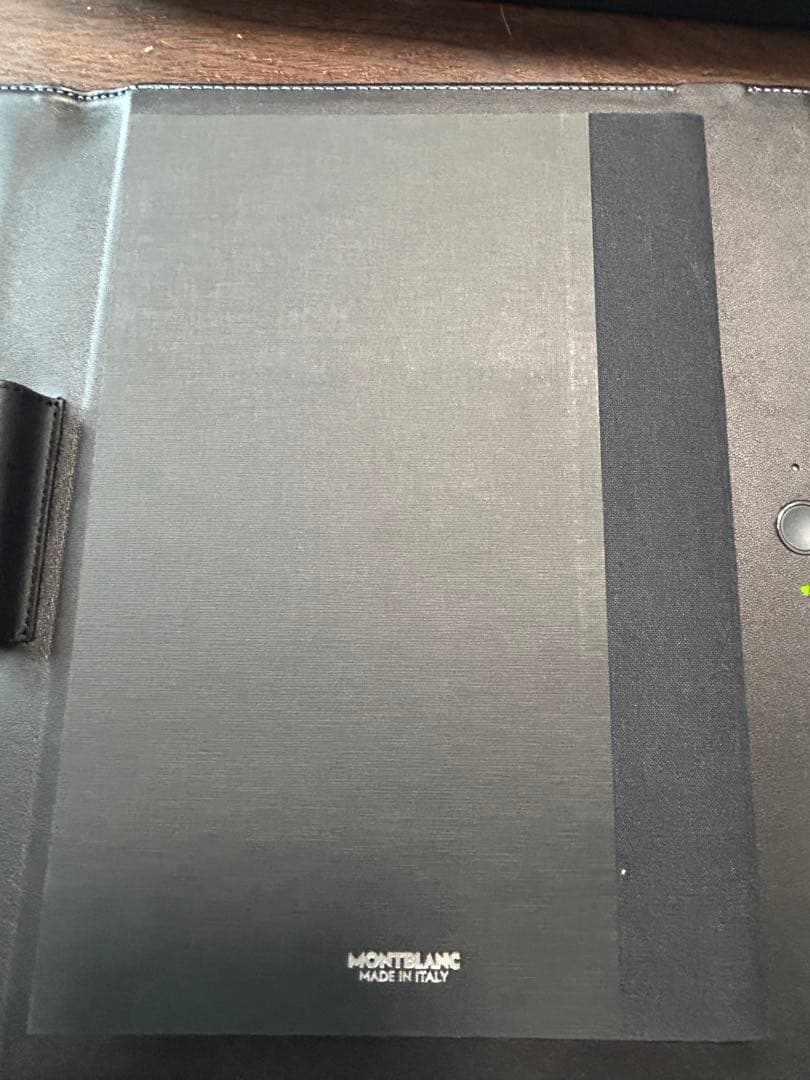 未使用品★モンブラン オーグメントペーパー ライトブルー　ボールペン　ノート付