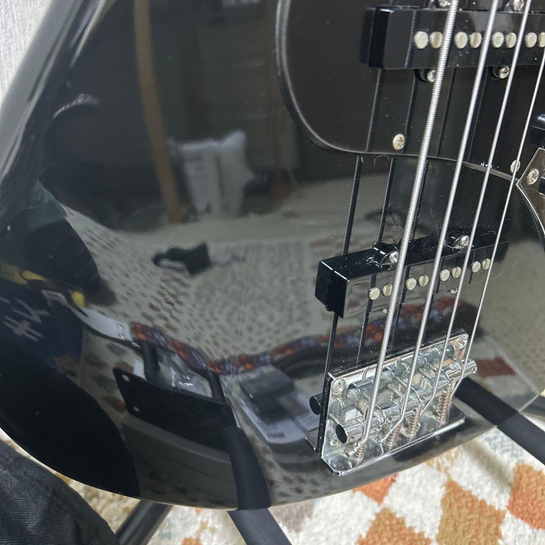 legendジャズベースタイプ珍しいヘッドブラック➕スタートセット