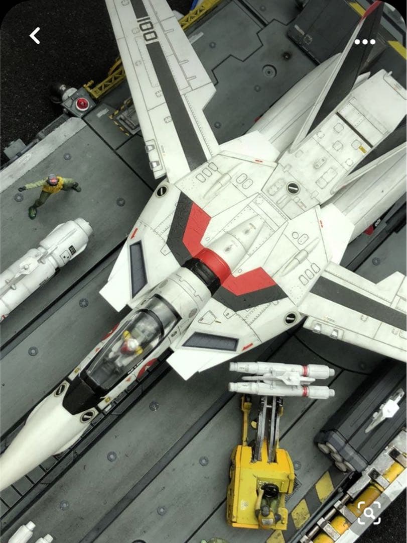 進行中　うえも様　バルキリー水上戦闘　ジオラマ