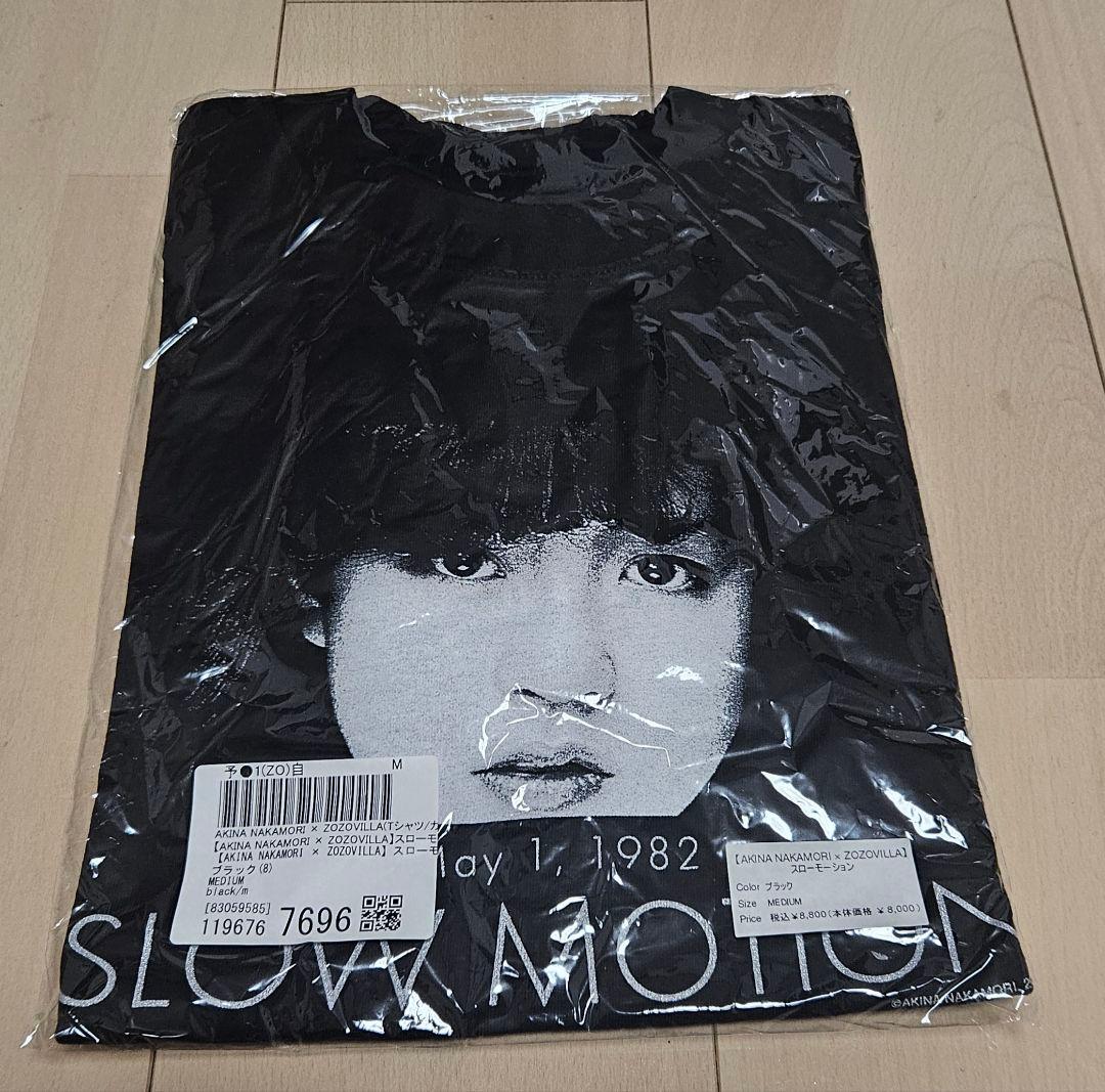 AKINA NAKAMORI×ZOZO スローモーション Black M