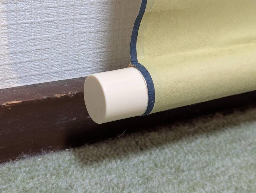 【真作】掛軸　季節の詩情あふれる書作品　漢詩書掛軸　墨跡美品　T105