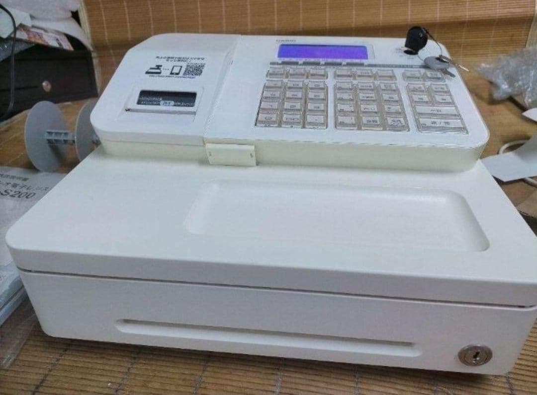 カシオレジスター　SR-S200　最新機種　スマホ設定売上管理　200900