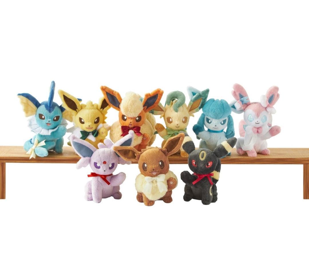 【即購入可】ぬいぐるみ Eevee Collection イーブイ 全9種セット