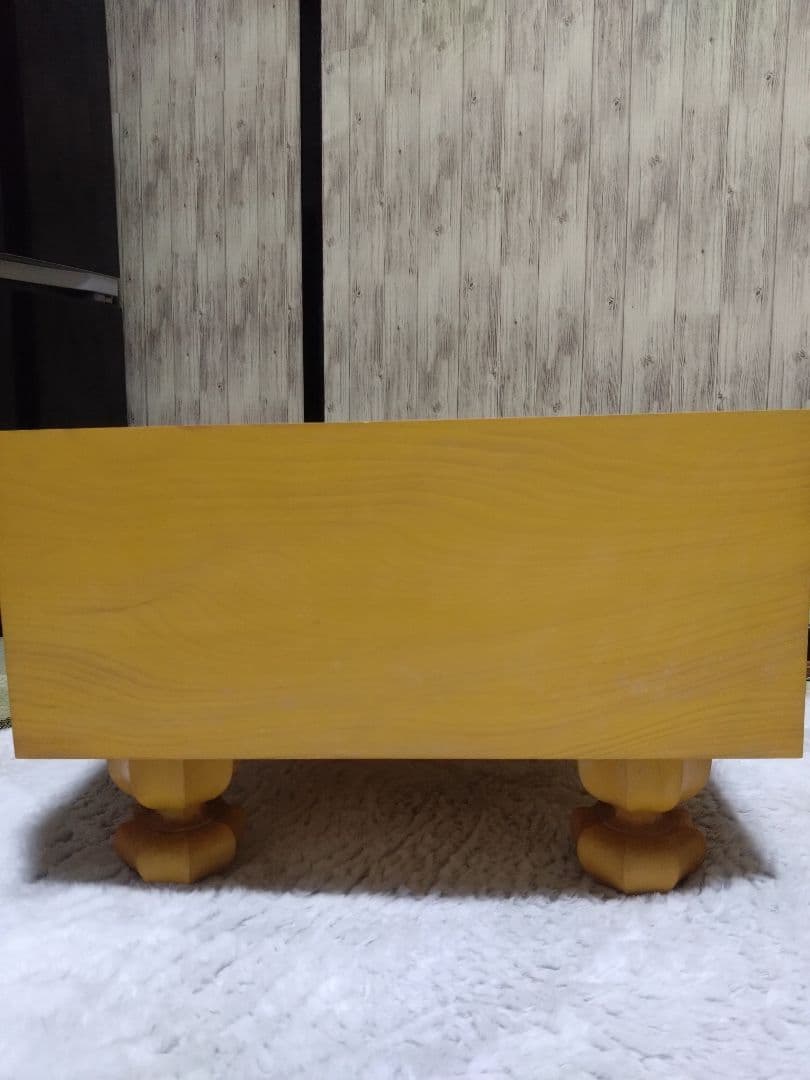 【囲碁】本蛤白石、那智黒石38号　美品：国産本榧6.4寸　板目