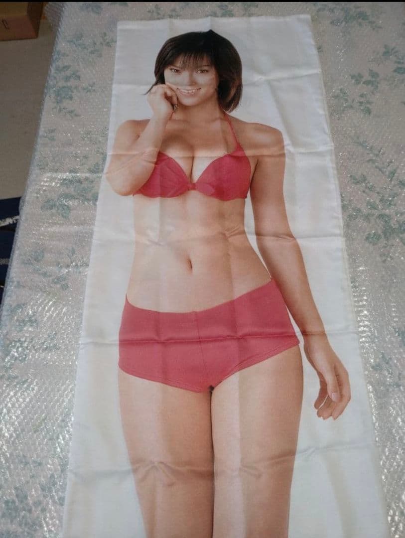 ハ*ん様 【公式　販売品】仲根かすみ　抱き枕カバー　未使用新品　清潔　当時物