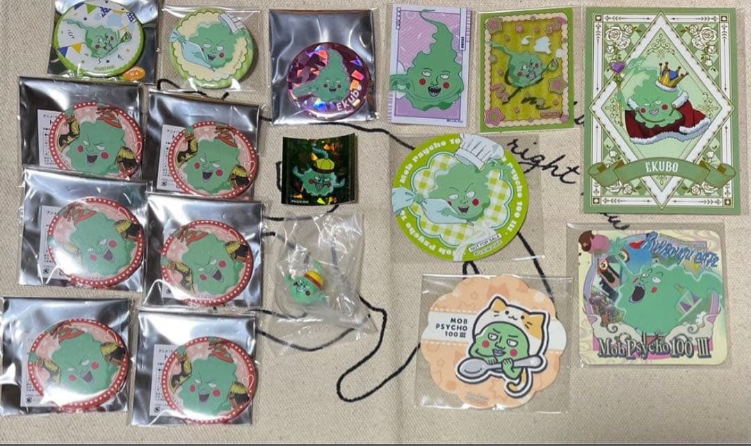 【最終価格】モブサイコ100 グッズまとめ売り エクボ テル 芹沢 ショウ