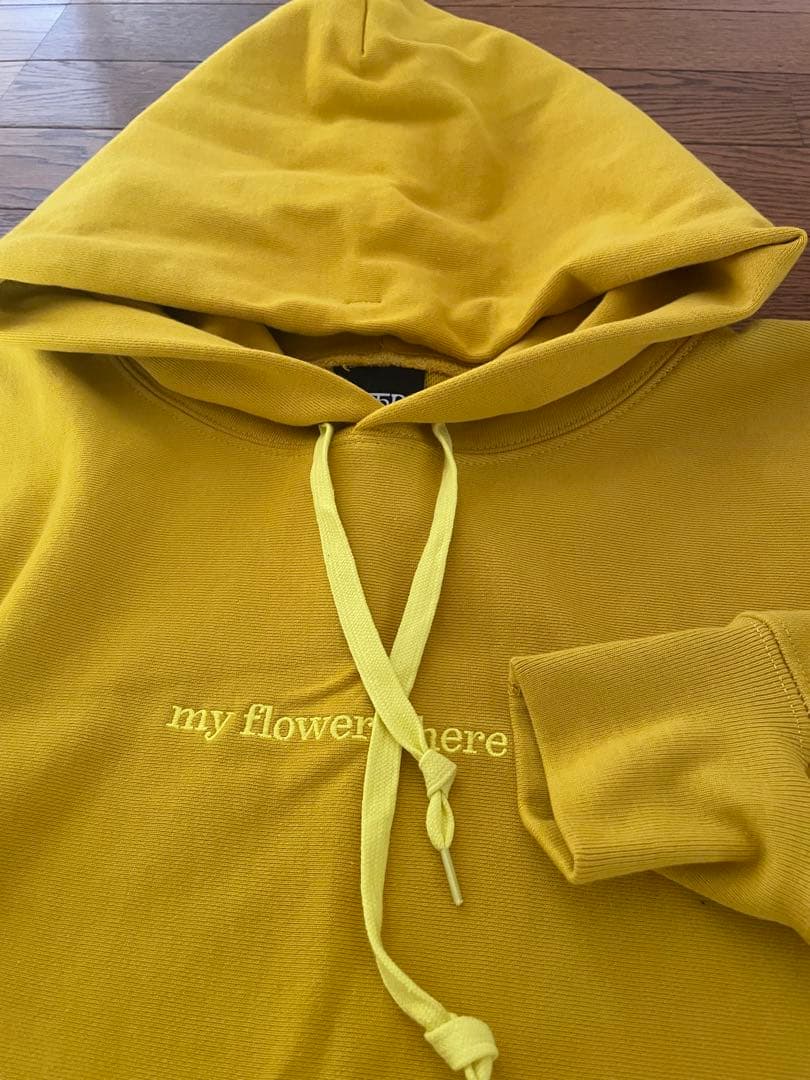藤井風my flower’s hereフーディ Sサイズ マスタード　パーカー