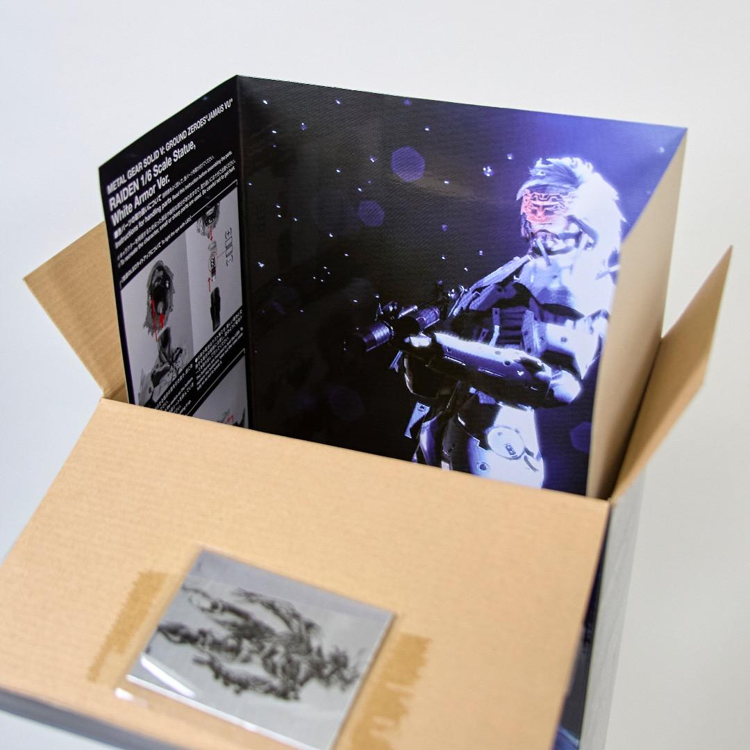 雷電ホワイトアーマーVer.　メタルギアソリッドV グランドゼロス スタチュー