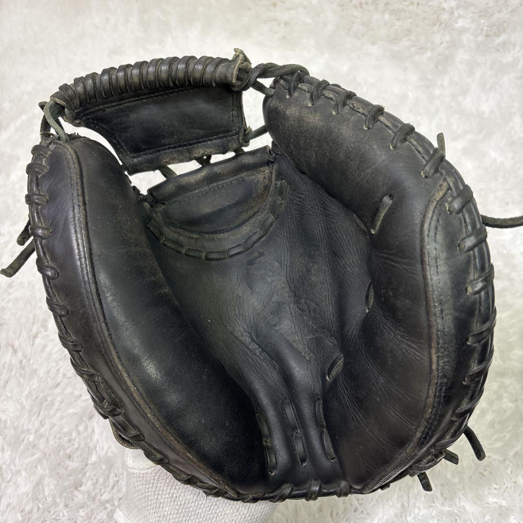 MIZUNO ミズノ ビクトリーステージ 少年 軟式 キャッチャーミット 黒