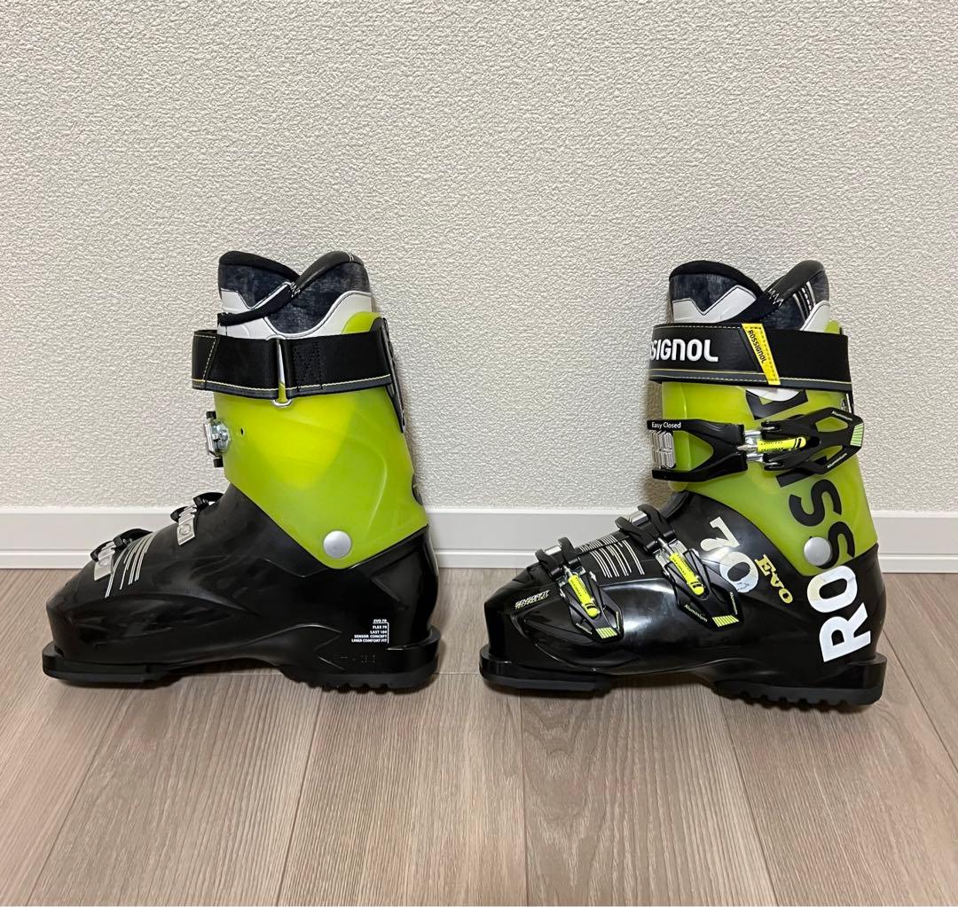 【美品】ROSSIGNOL EVO 70 スキーブーツ 25.5cm