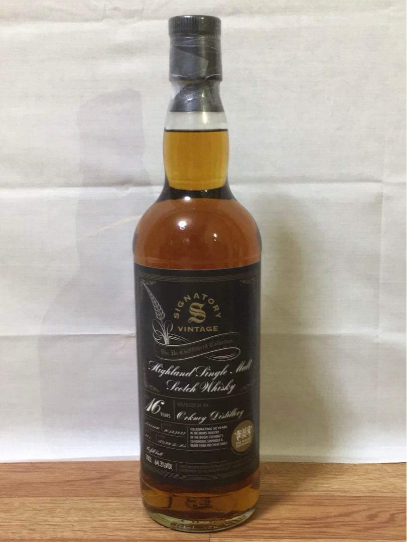 限定品 シグナトリー オークニー16年2006 ハイランドパーク シェリーバット