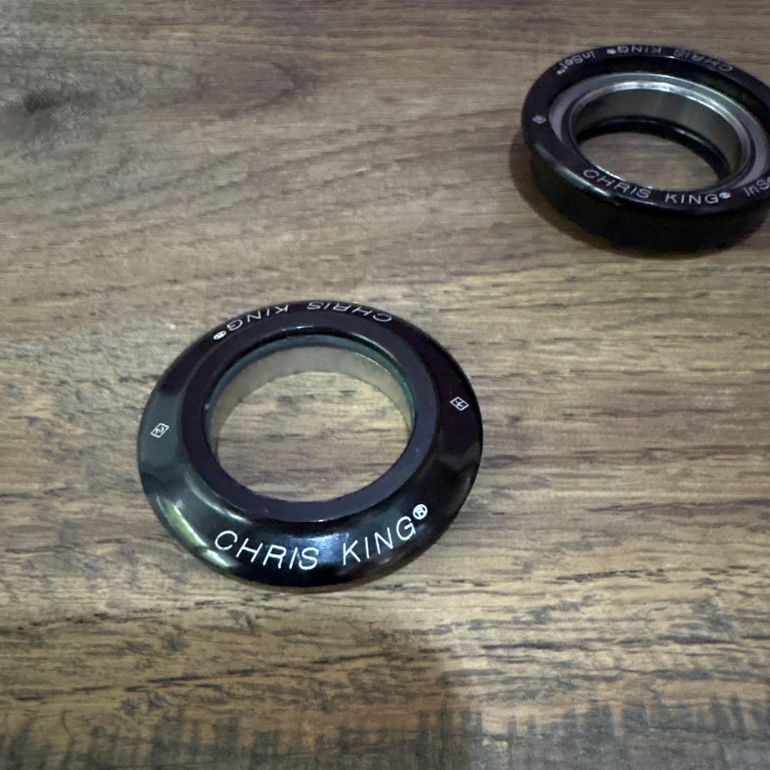 CHRIS KING INSET2 ヘッドパーツ BLACK 中古品