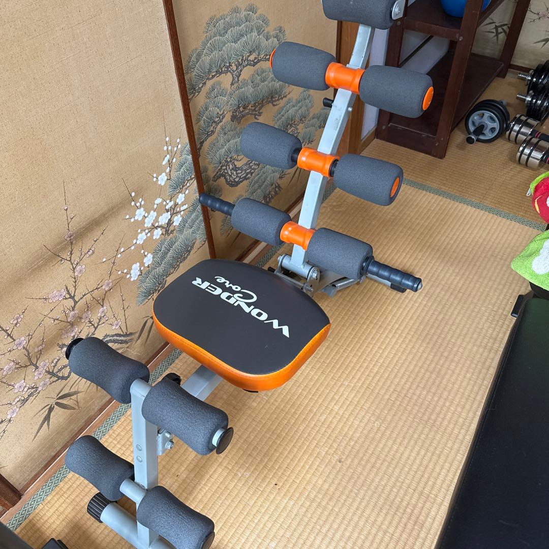 可変式ダンベルインクラインベンチWONDER Coreセット　引き取りのみ