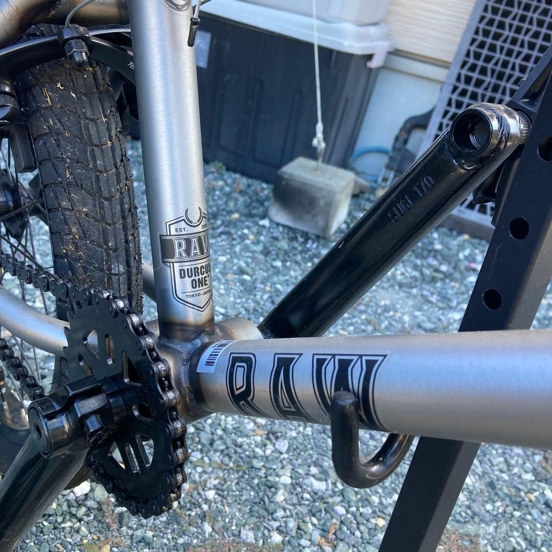 DURCUS ONE RAW BMX 20インチ　トップチューブ20.7