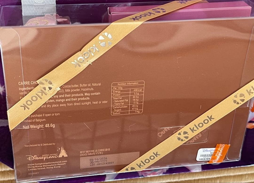 リーナベル　香港ディズニー20周年記念限定 GODIVA KLOOKコラボ商品
