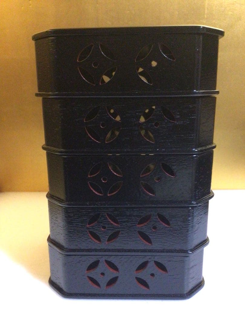 茶道具 七宝透かし 縁高 紙箱付き