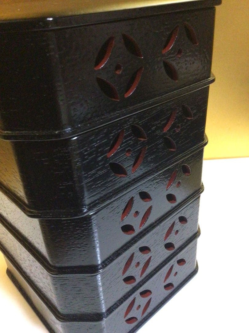 茶道具 七宝透かし 縁高 紙箱付き