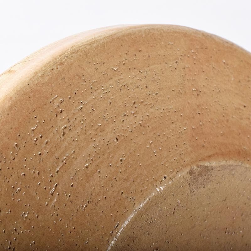 あ 　織部焼　蟹文　平丸皿　共布　黒田陶々庵極め箱　M　R8740B