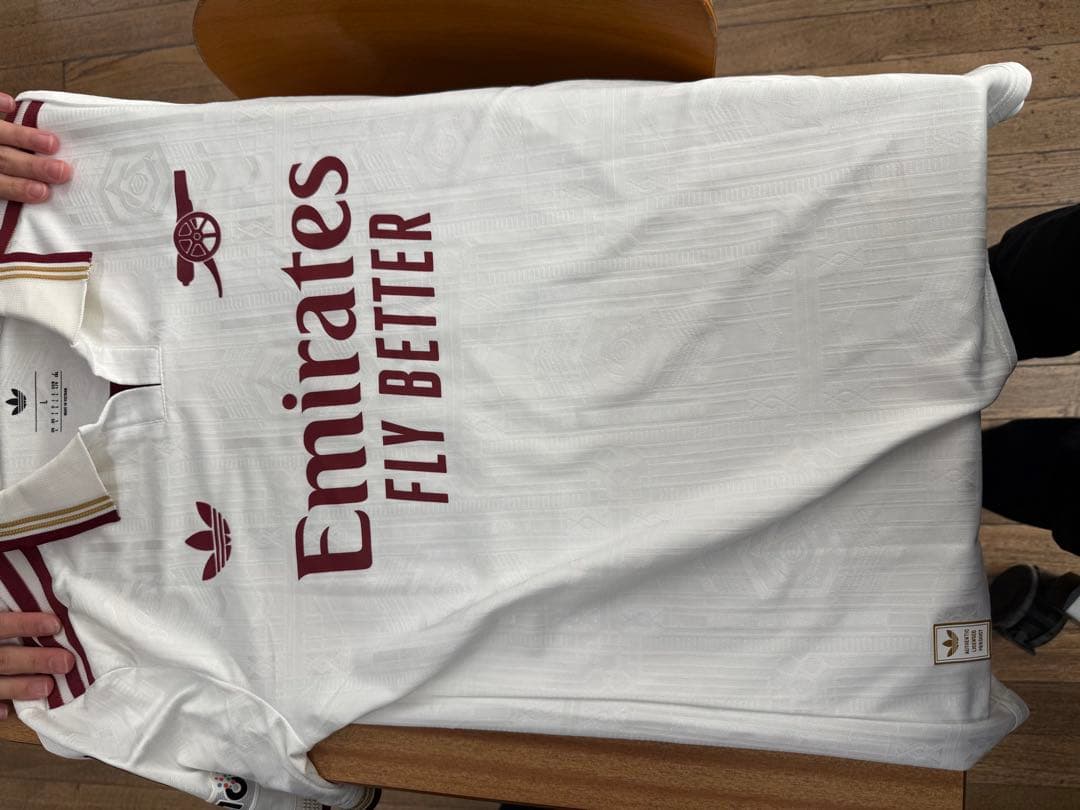 adidas アーセナル ギョケレシュ 14番シャツ Lサイズ　Cl用