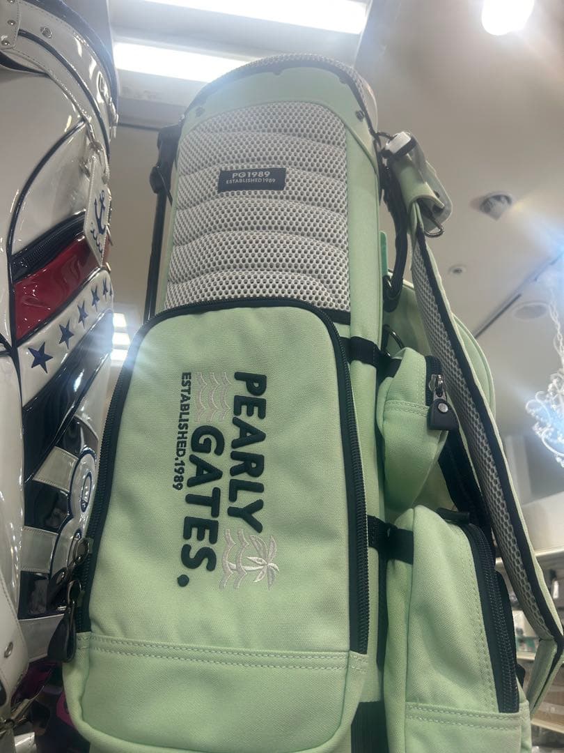 PEARLY GATES ゴルフバッグ・キャディバッグ ミントグリーン