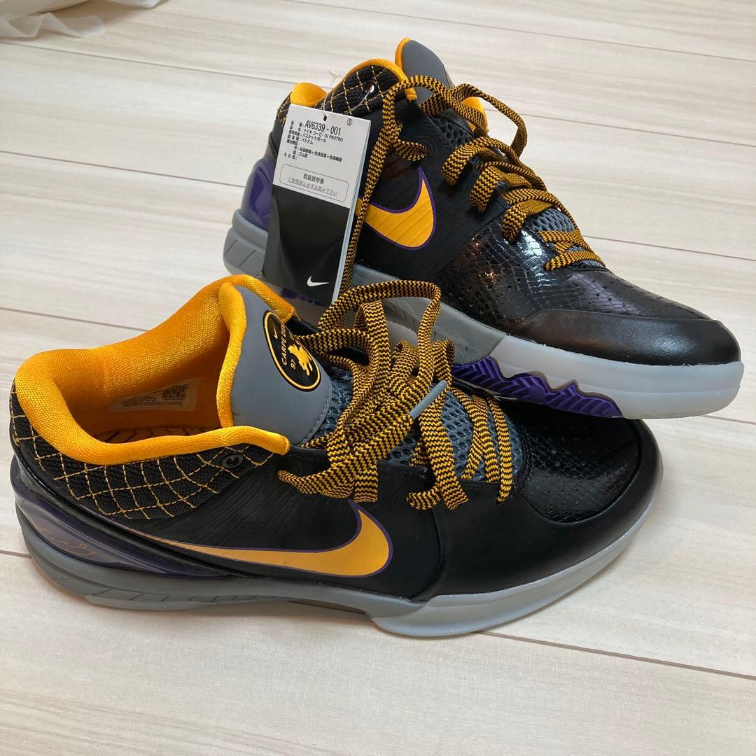 シューズ(男性用) nike zoom kobe 4 protro