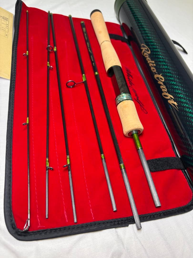 999.9 マイスター　ホワイトウルフ　606L-e 大人のグリーン　城峰釣具