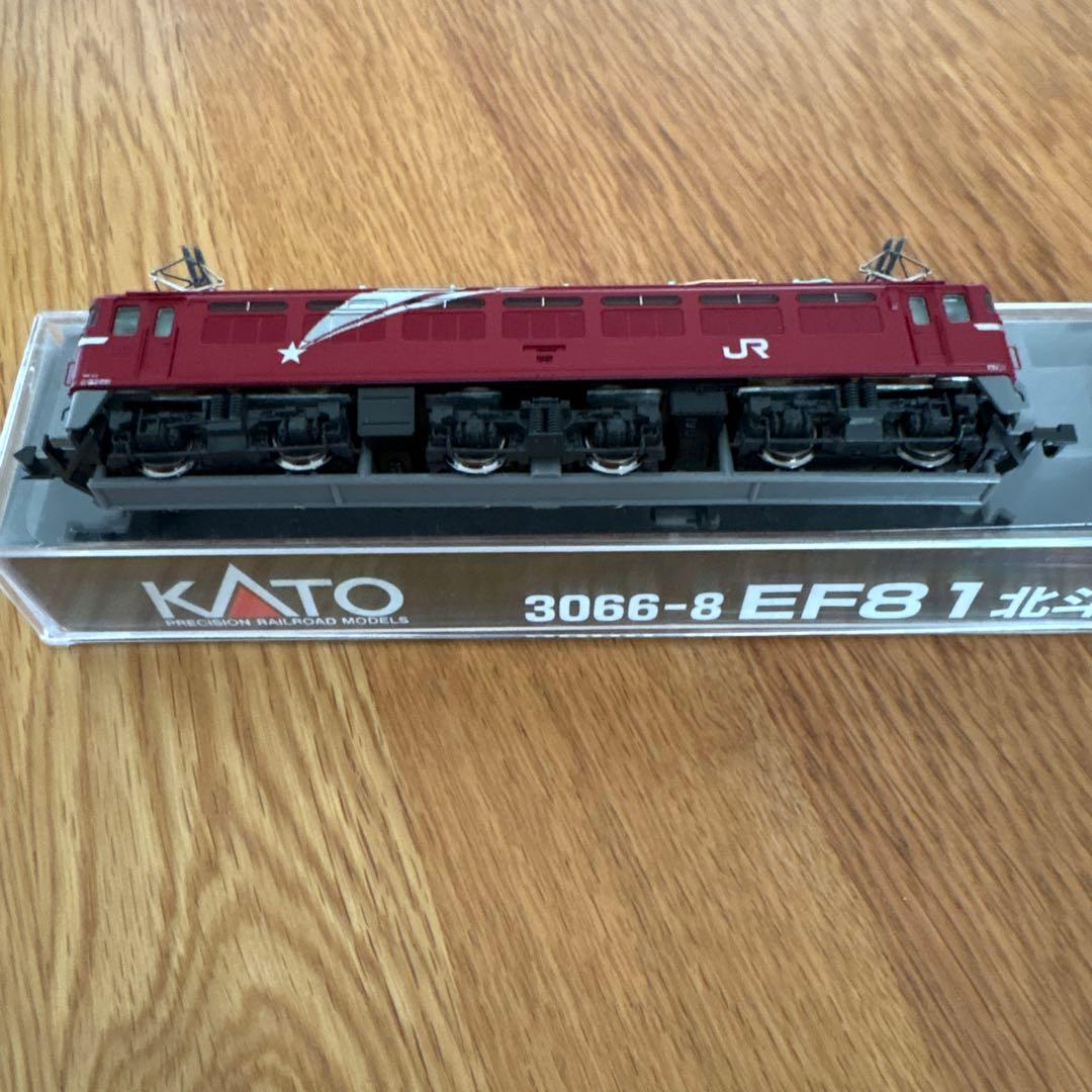 【新品】KATO 3066-8 EF81北斗星色②付属品未使用未開封 最新ロット