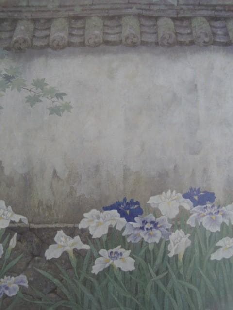 西野新川、【津和野路】、希少な額装用画集より、状態良好、新品額装付