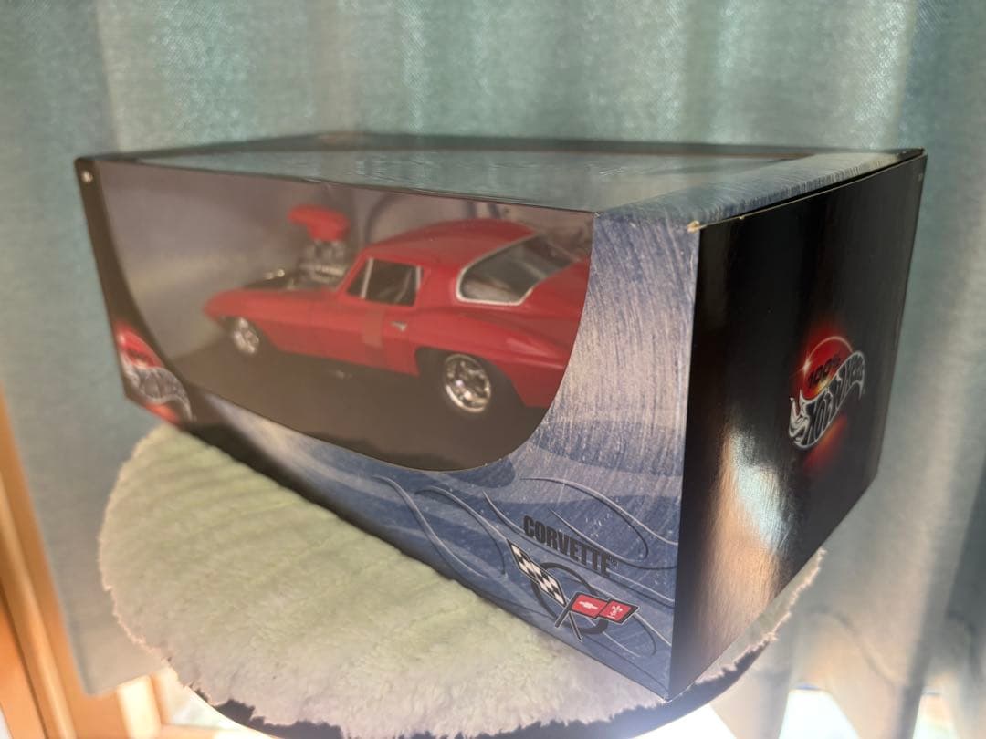 ホットウィール 1/18 シボレー コルベット C3 ドラッグスター 未開封