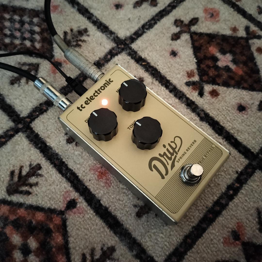 tc electronic Drip SPRING REVERB①（リバーブ）