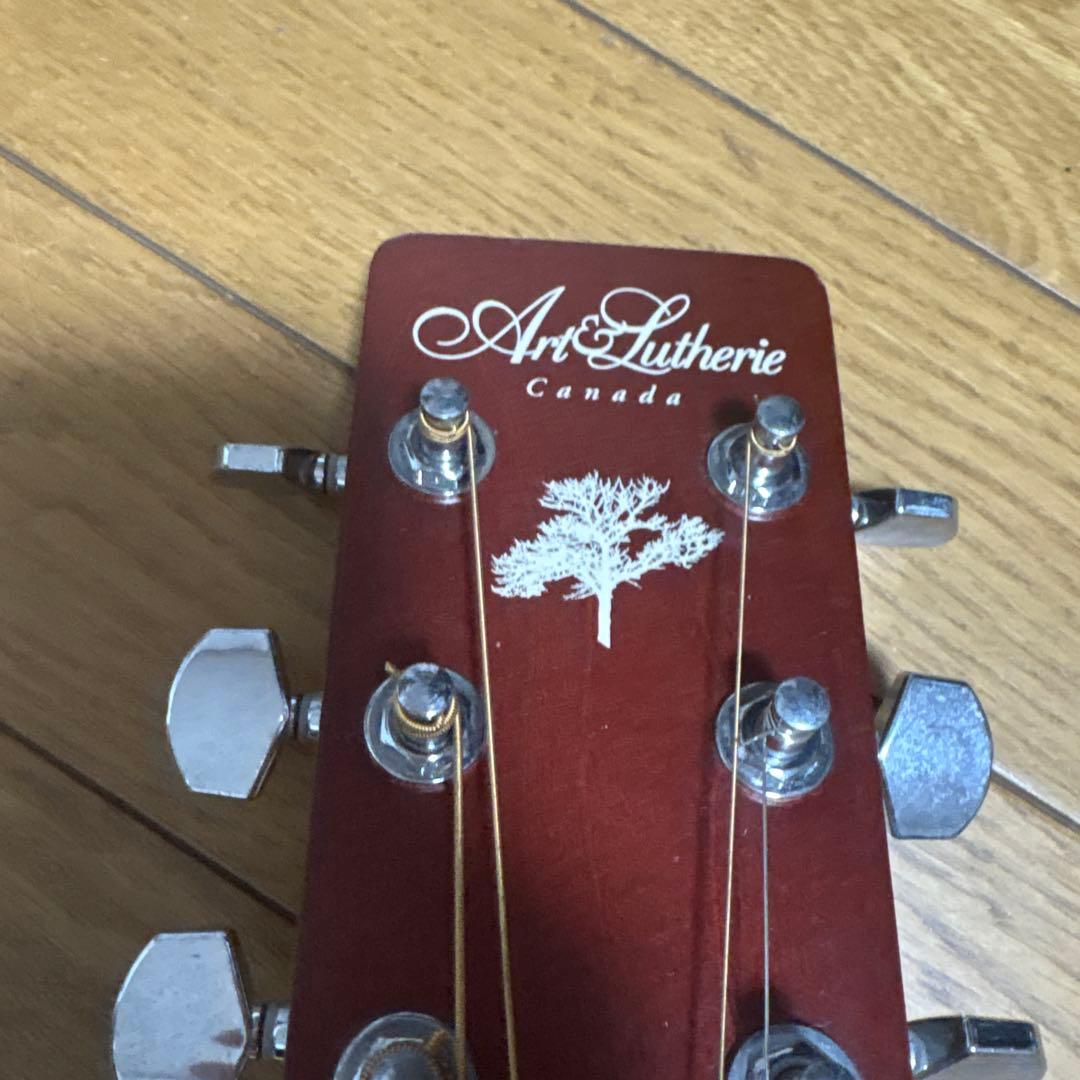 美品 Art&Lutherie Folk Spruce Burgundy