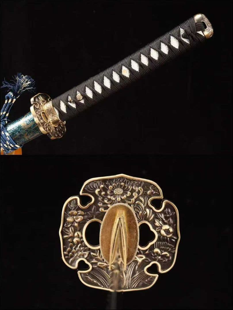 【花言葉】古兵器 刀装具 日本刀　模造刀 居合刀 武士道 鑑賞用 美術刀 贈り物