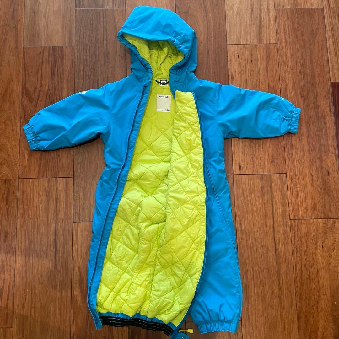 超美品 mont-bell スノーウェア 80cm