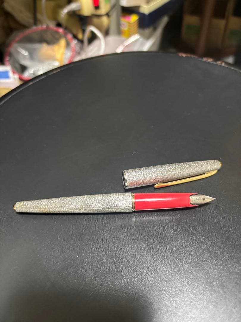 B5687【ヴィンテージ】プラチナ万年筆　ペン先14KWG