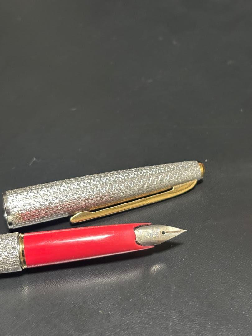 B5687【ヴィンテージ】プラチナ万年筆　ペン先14KWG