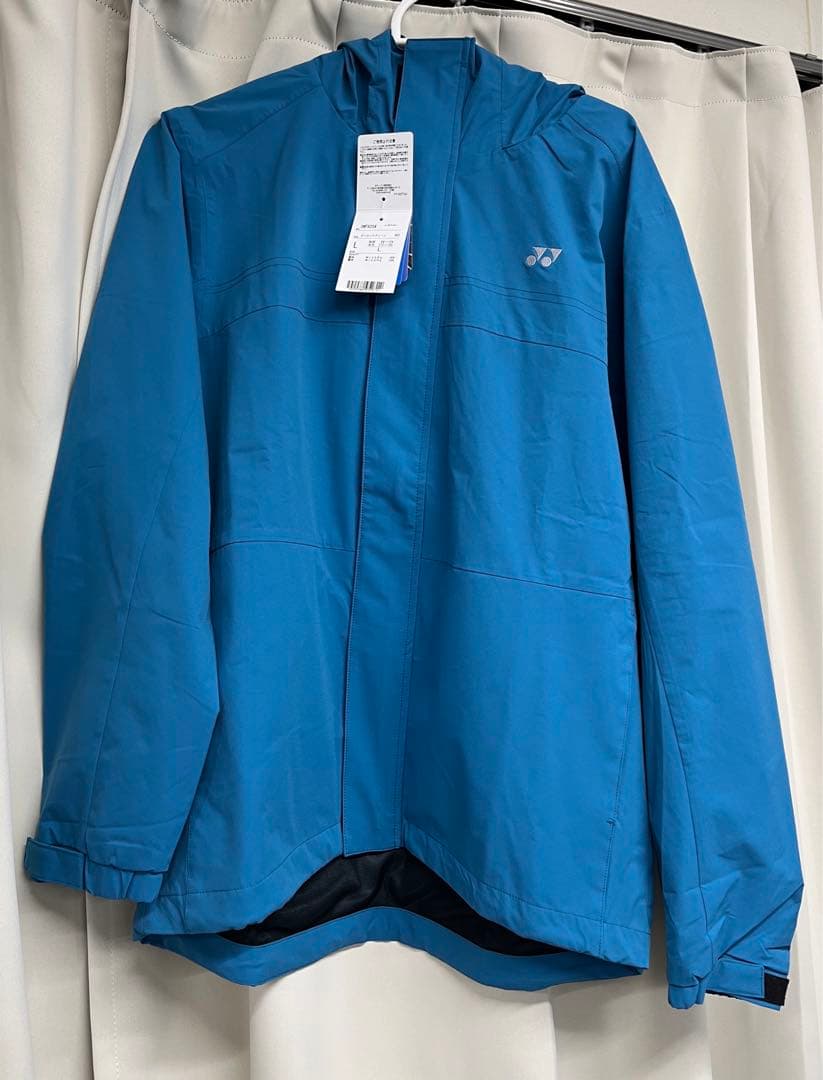 ヨネックス メンズ ゴルフウェア フーディー 防風 撥水 L ピーコックグリーン