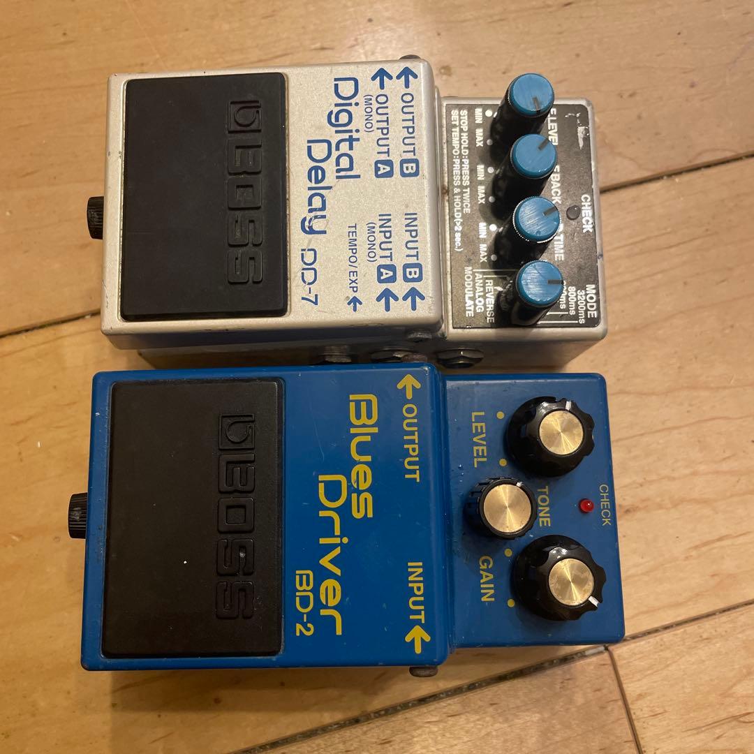 BOSS BD-2 DD-7 中古セット　Blues d Delay