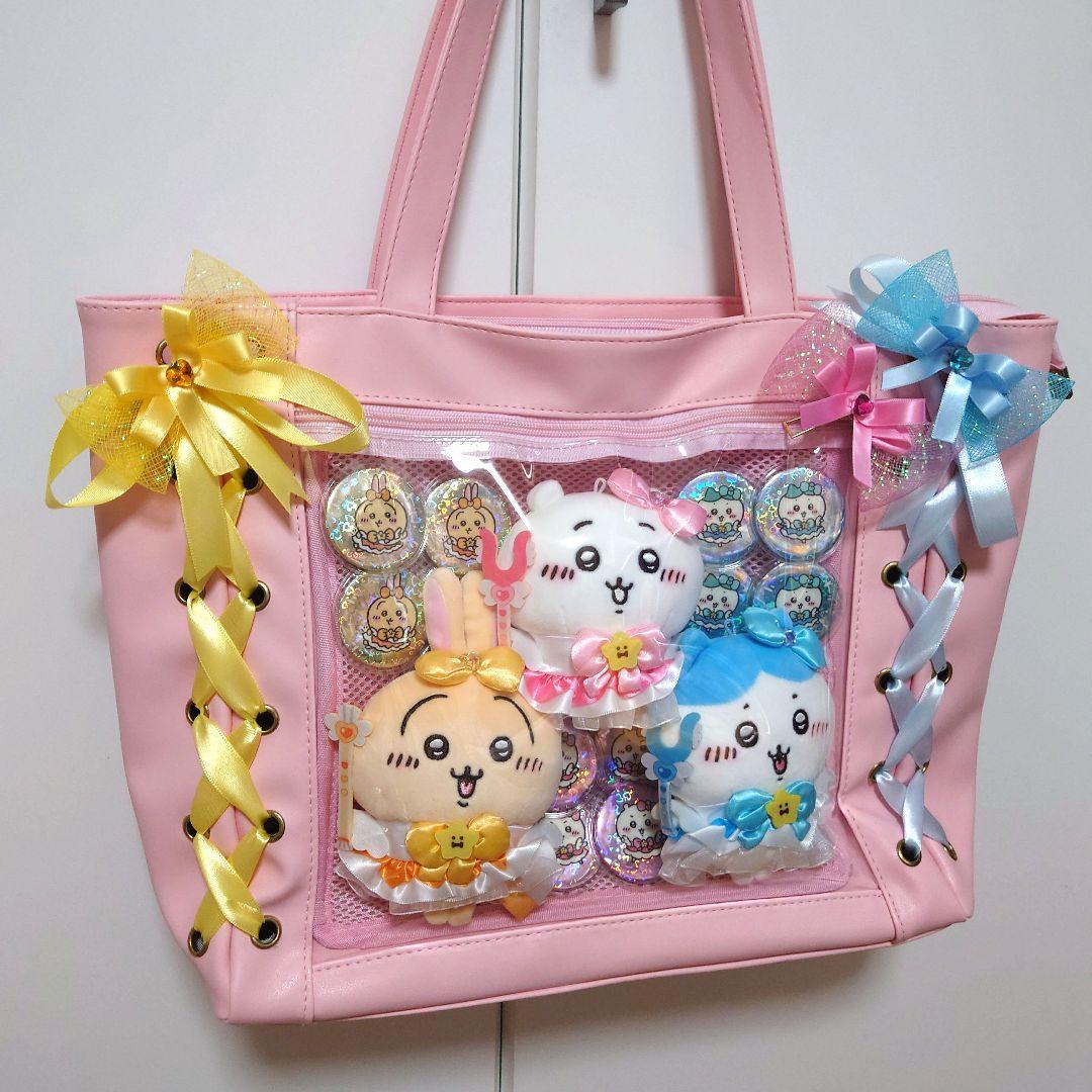 【最終値下げ！】　ちいかわ　痛バッグ　オタ活　ピンク　カバン　未使用