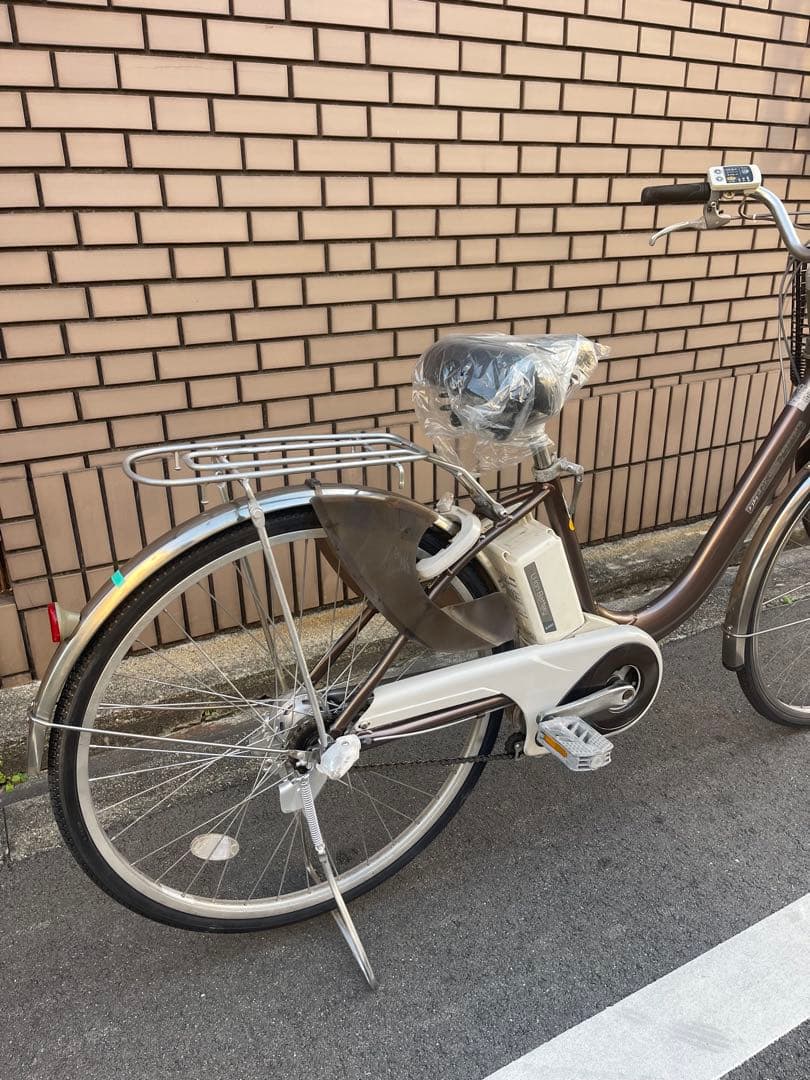 26インチパナソニック電動アシスト自転車6.6ah長押し3点灯