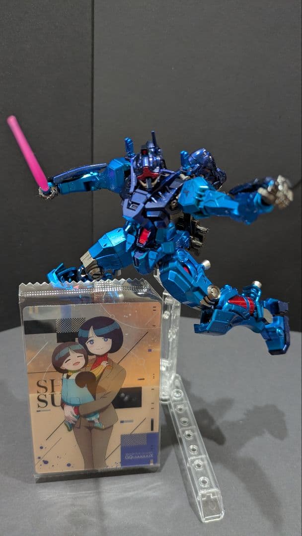 GQuuuuuux HG ゲルググ　スガイ機　ブルーデスティニー仕様。