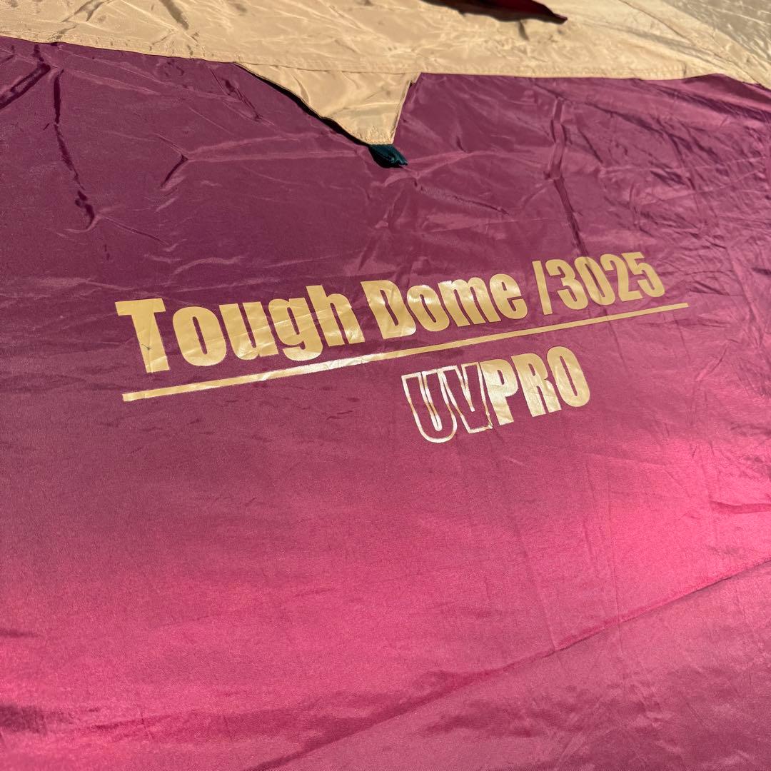 美品　コールマン タフドーム3025 バーガンディ テント