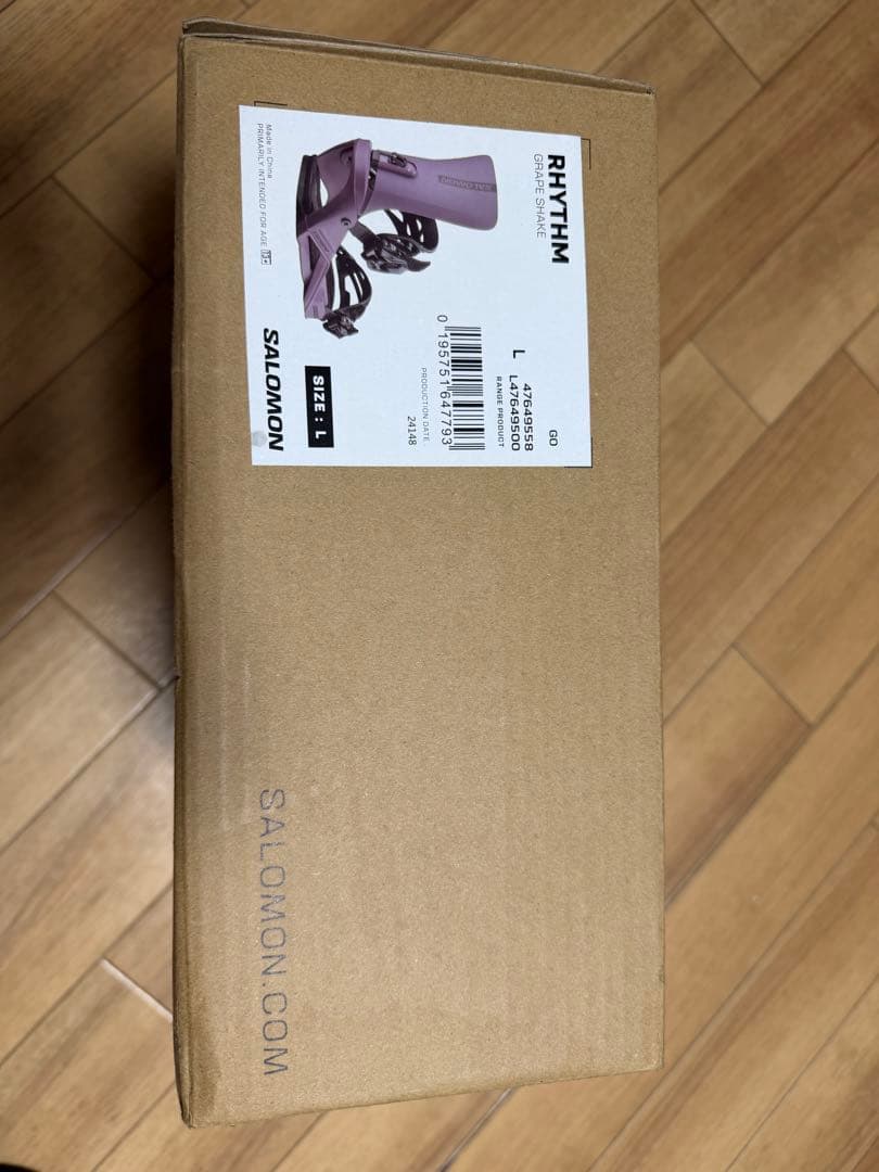 片足一回のみ使用　Salomon ビンディング RYTHEM（リズム）Lサイズ