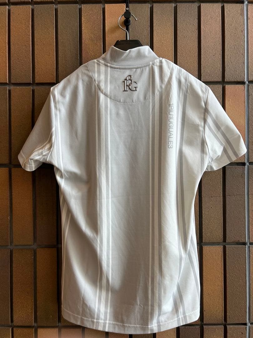 ウノピゥ 1PIU1UGUALE3 ゴルフ モックネック 白 GRT251 4