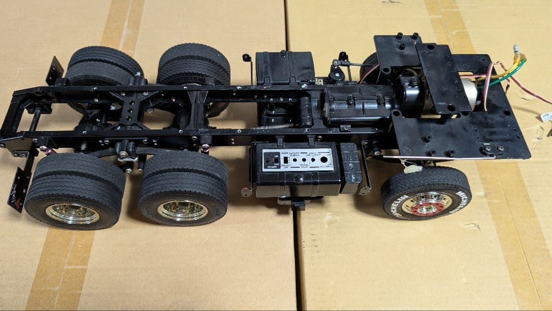 1/14 タミヤ スカニア 6×4 シャシ キャビン シャーシ MAN トラック